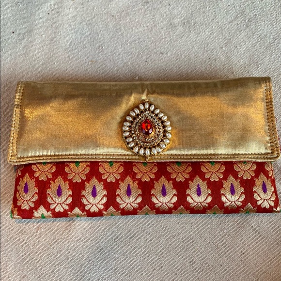 Bejeweled Pouch Makeup Jewelry Bag - Picture 9 of 12